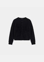 Gilet Gilma noir en laine alpaga Noir TARA JARMON