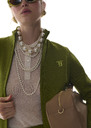 Collier Belladona écru à grosses perles Ecru TARA JARMON