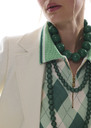 Collier Bellissima vert à grosses perles Cerise, Horizon, Vert TARA JARMON