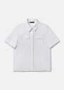 Chemise Charly blanche en popeline Blanc, Miel TARA JARMON