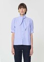 Chemise Candyce bleue à fines rayures Bleu TARA JARMON