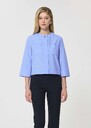 Chemise Cloé bleu ciel en popeline Horizon TARA JARMON