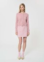 Gilet Gaia rose pâle en coton Blush TARA JARMON