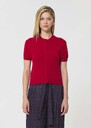 Gilet Giacomo rouge en coton Cerise, Pomme TARA JARMON