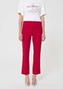 Pantalon Paulin rouge en toile double Cerise, Nuit, Pomme TARA JARMON