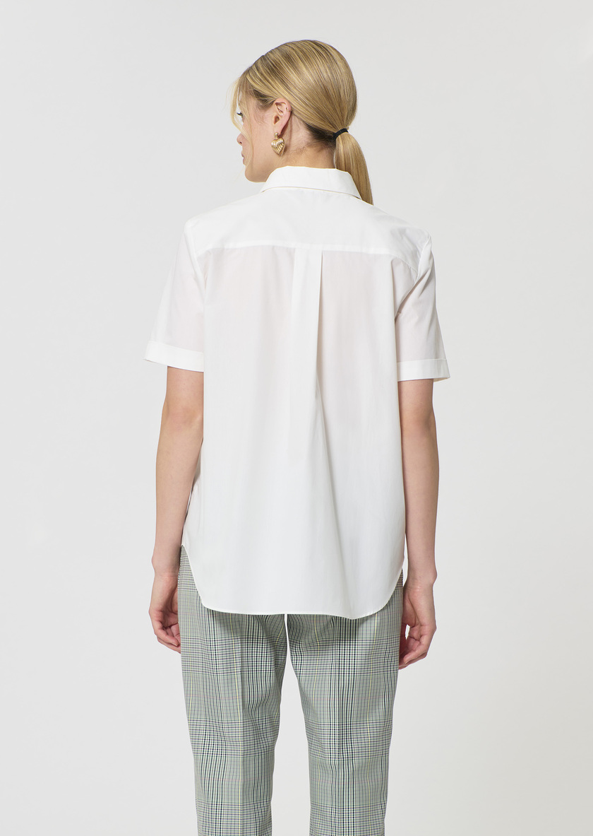 Chemise Clara blanche en popeline Blanc TARA JARMON