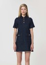 Robe Roanne en denim brut Brut TARA JARMON