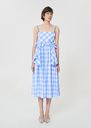 Robe Renée bleu ciel en vichy Horizon TARA JARMON