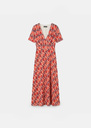 Robe raelita Blush imprimé rétro Blush TARA JARMON