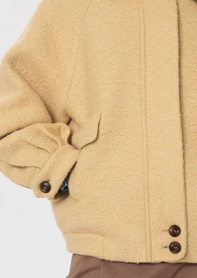 Blouson Billie vanille à poches plaquées Vanille TARA JARMON