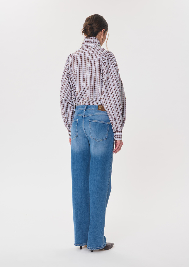 Jeans Joseph bleu denim coupe droite Jean TARA JARMON