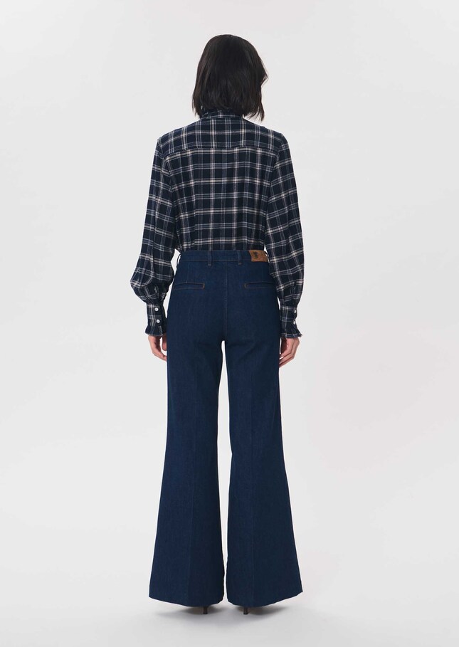 Jeans Jacome brut coupe évasée Brut TARA JARMON