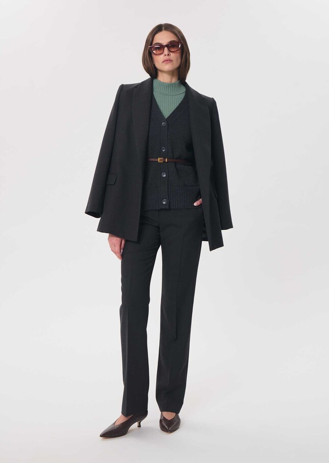Pantalon Paolino gris droit Gris TARA JARMON