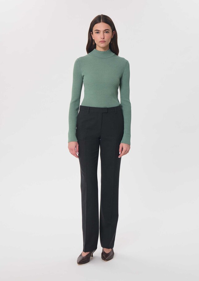 Pantalon Paolino gris droit Gris TARA JARMON