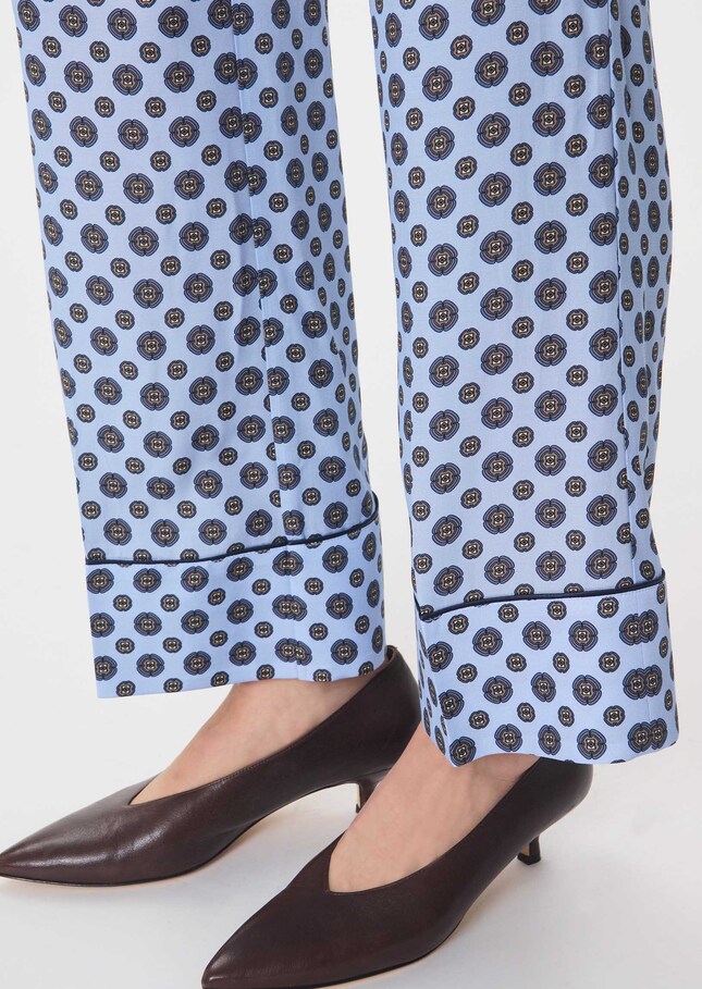 Pantalon Pierre à l'imprimé nuages Nuage TARA JARMON