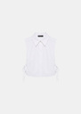 Plastron Alex blanc col chemise Blanc TARA JARMON