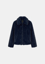 Blouson Beth bleu nuit court Céladon, Nuit, Tonka TARA JARMON