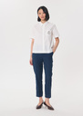 Chemise Camilo blanc à manches courtes Blanc TARA JARMON