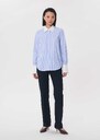 Chemise Clark bleu à rayures Blanc, Bleu TARA JARMON