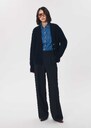 Pantalon Parinno bleu nuit large Gris, Nuit, Tonka TARA JARMON