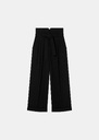 Pantalon Pia noir large à nouer Noir TARA JARMON