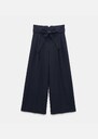 Pantalon Pia bleu nuit ceinturé Gris, Nuit, Tonka TARA JARMON