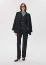 Pantalon Paolino gris droit Gris, Nuit, Tonka TARA JARMON
