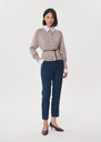 Pantalon Philippa bleu denim coupe droite Gris, Jean, Nuit TARA JARMON
