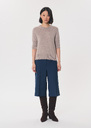 Pull Paoline noisette col rond Céladon, Jean, Noisette, Violet TARA JARMON