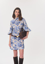 Robe Roselia écru fleuri boutonnée Ecru TARA JARMON
