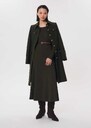 Robe Maille Roselene kaki zippée Kaki, Noir TARA JARMON