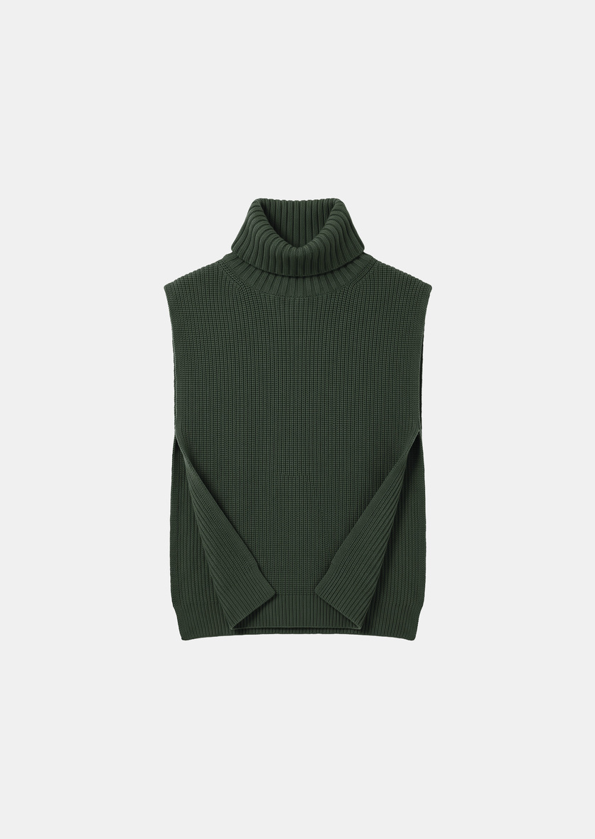 Plastron Angèle thym col roulé Thym TARA JARMON