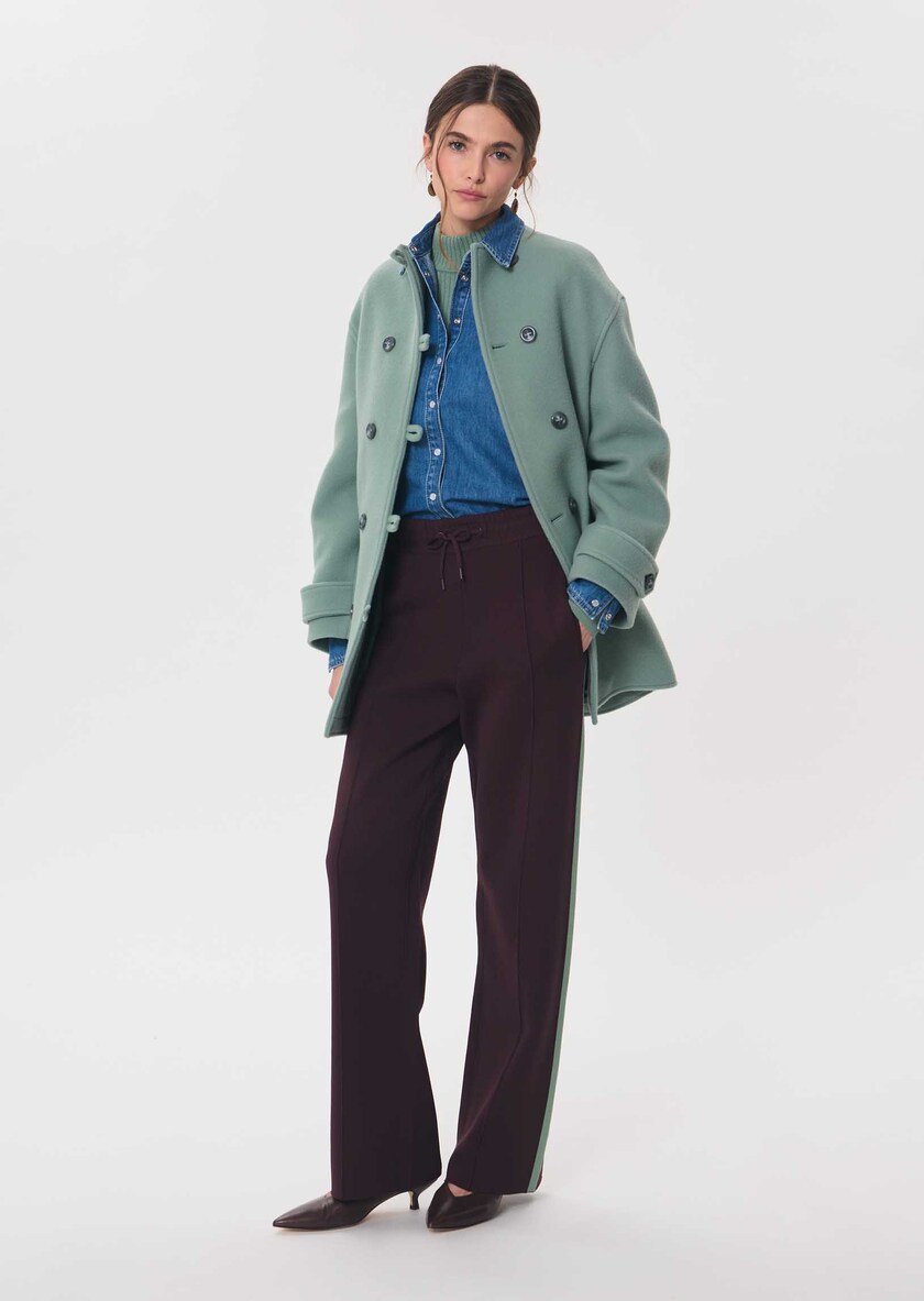 Pantalon Parker figue large à cordon Figue TARA JARMON