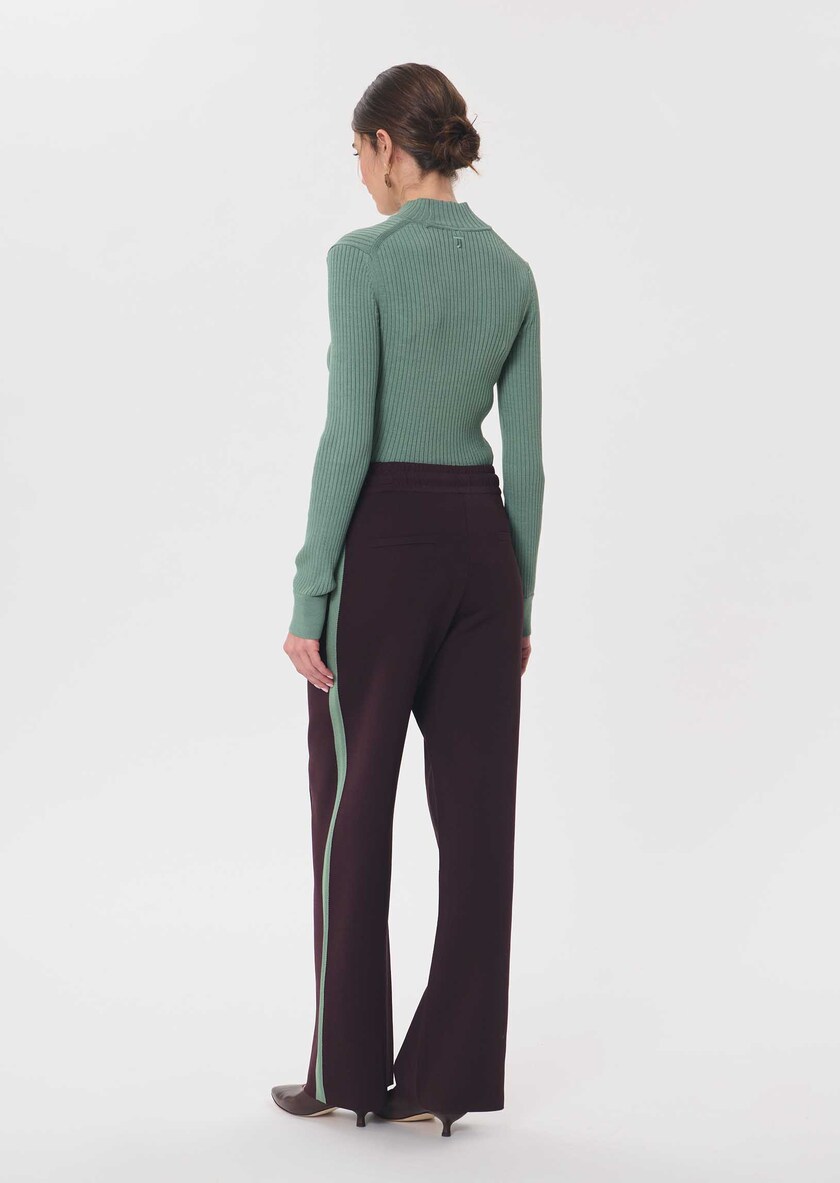 Pantalon Parker figue large à cordon Figue TARA JARMON