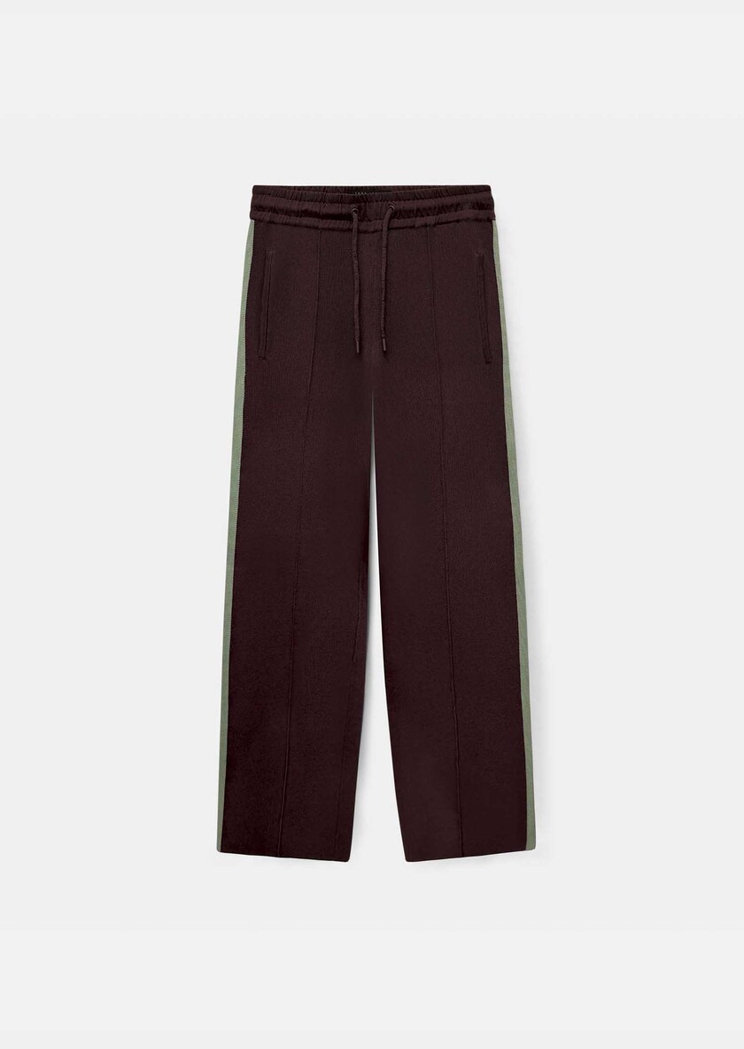 Pantalon Parker figue large à cordon Figue TARA JARMON