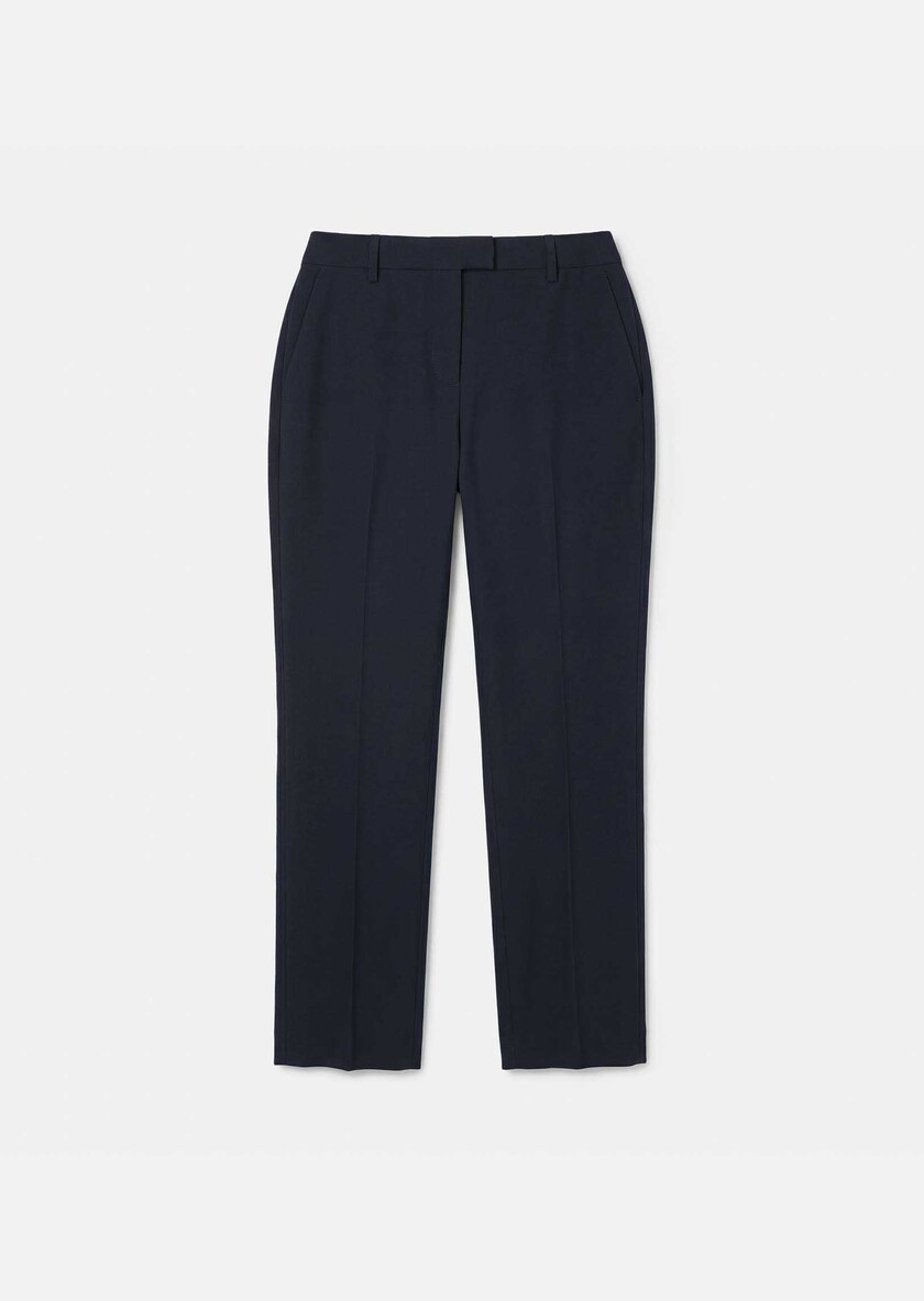Pantalon Paolino bleu nuit droit Nuit TARA JARMON