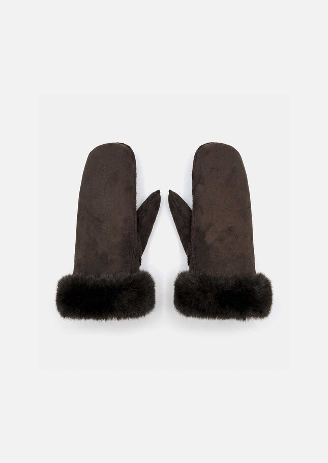 Gants Ambre tonka en moufles fourrées Tonka TARA JARMON