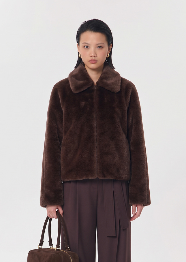 Blouson Beth court tonka à col arrondi Tonka TARA JARMON
