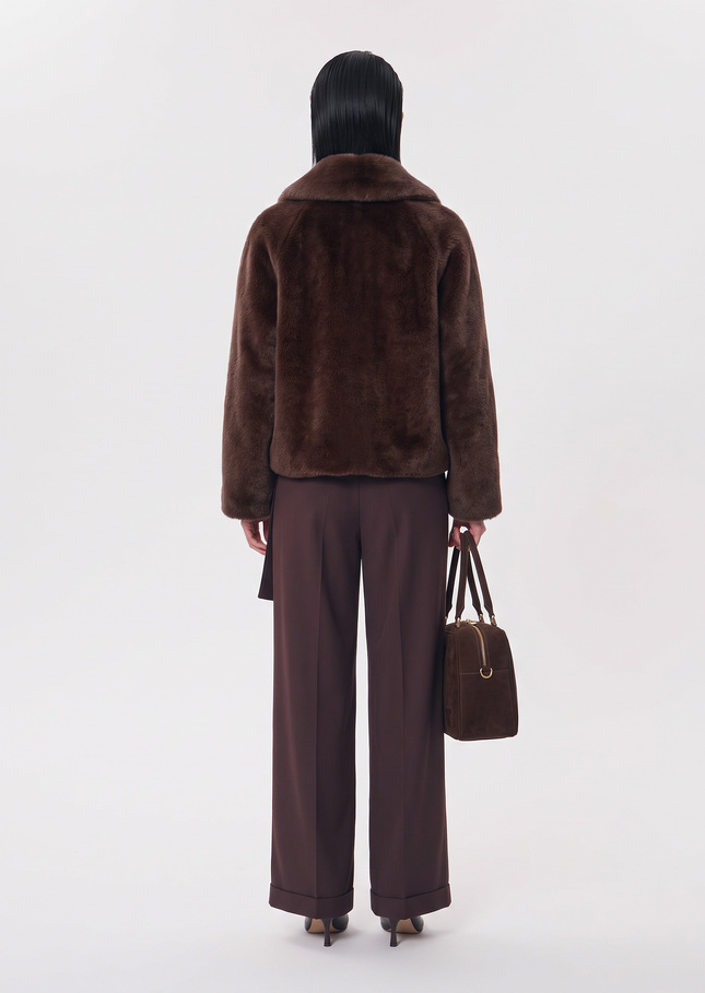 Blouson Beth court tonka à col arrondi Tonka TARA JARMON