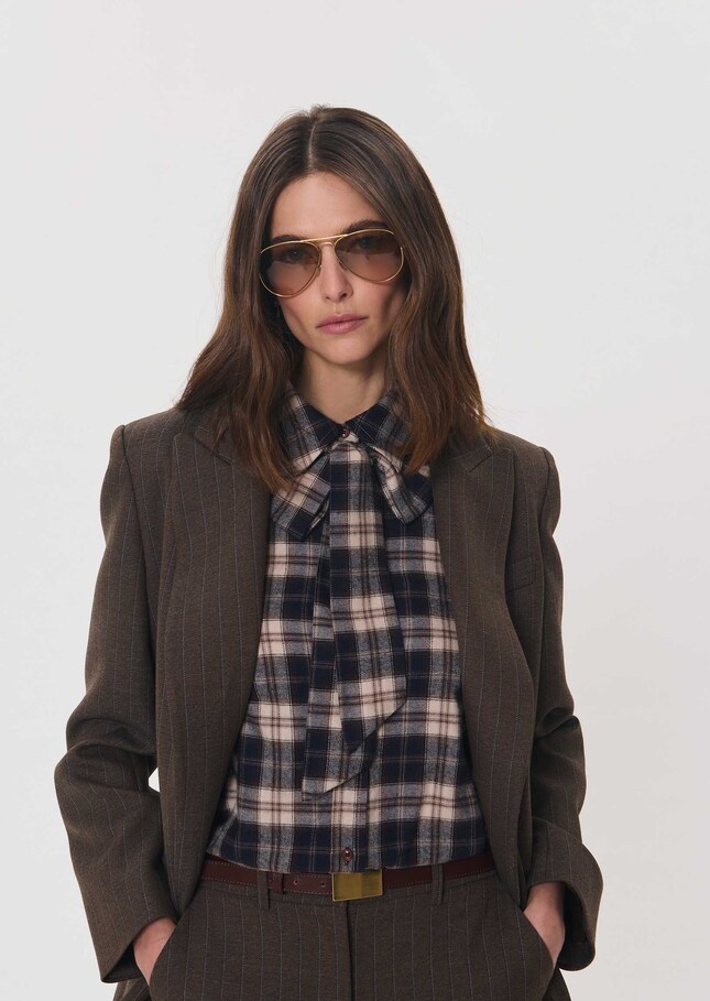 Chemise Carla tonka à carreaux Tonka TARA JARMON