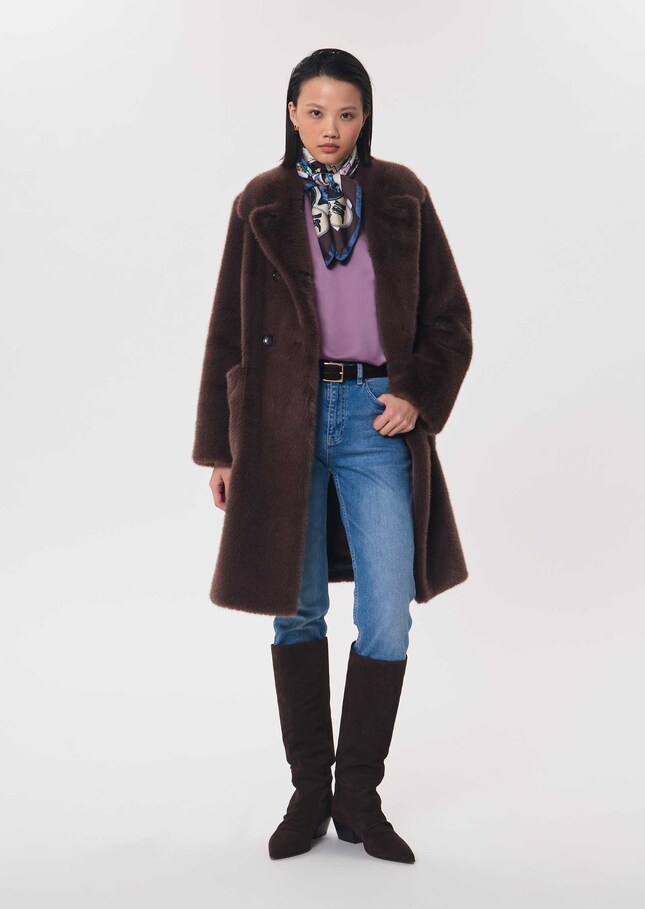 Manteau Maddison tonka col rond Tonka TARA JARMON