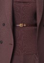 Ceinture Lily cuir tonka à boucle dorée Tonka TARA JARMON