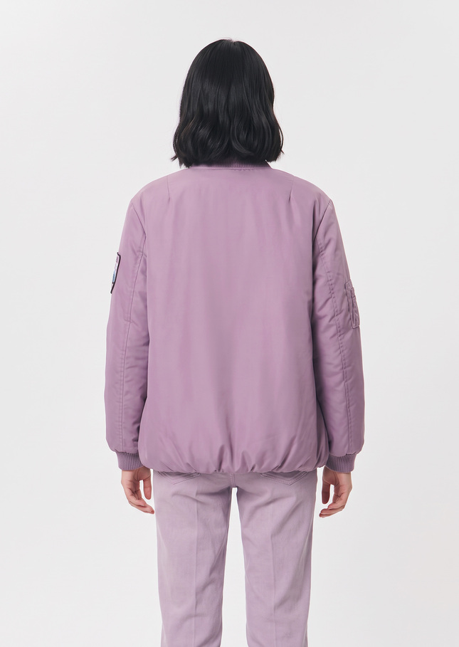 Blouson Bérénice pourpre à fleurs brodées Pourpre TARA JARMON