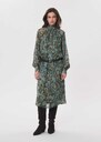 Robe Rizzo aqua à l'imprimé fleuri Aqua TARA JARMON