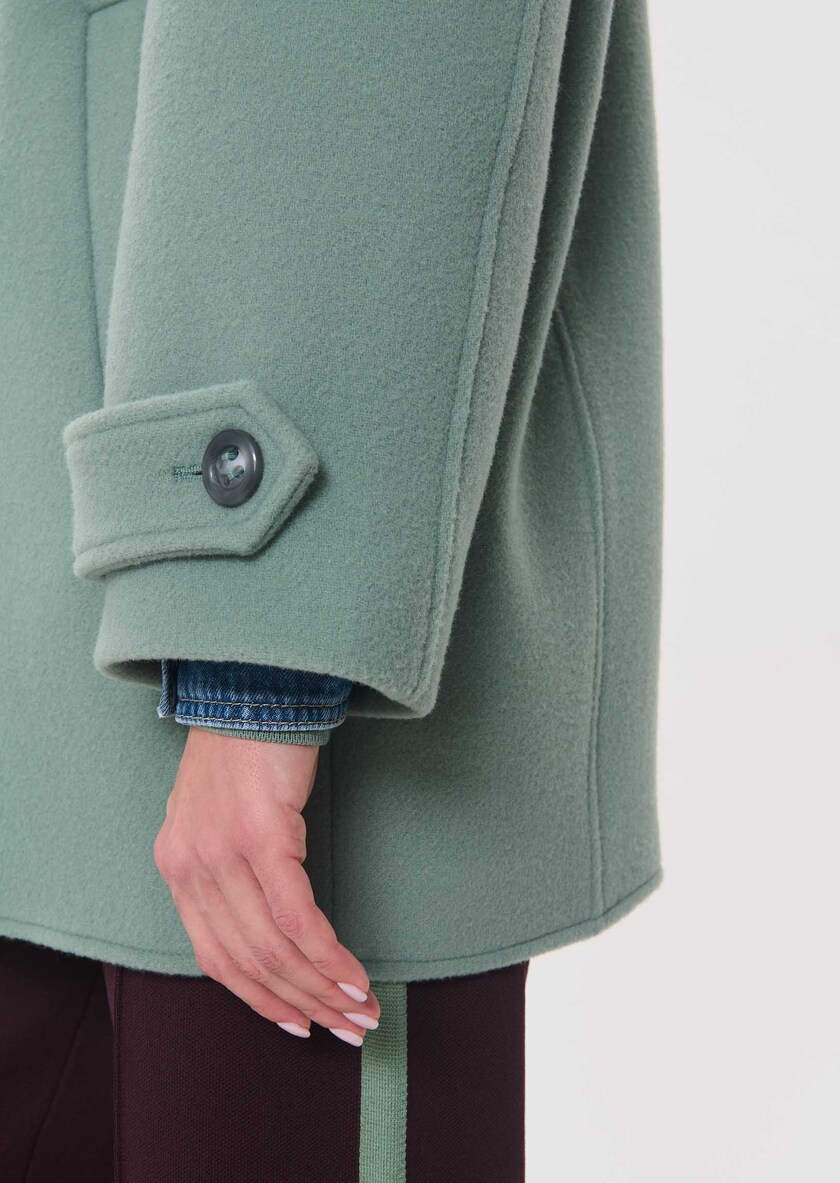 Manteau Maurice céladon croisé Céladon TARA JARMON